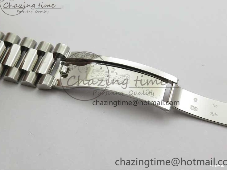 A2836 Dial 228239 Dial Blue SS BP SS Version Textured 904 on Day-Date President 40mm Ice Bracelet New 0724